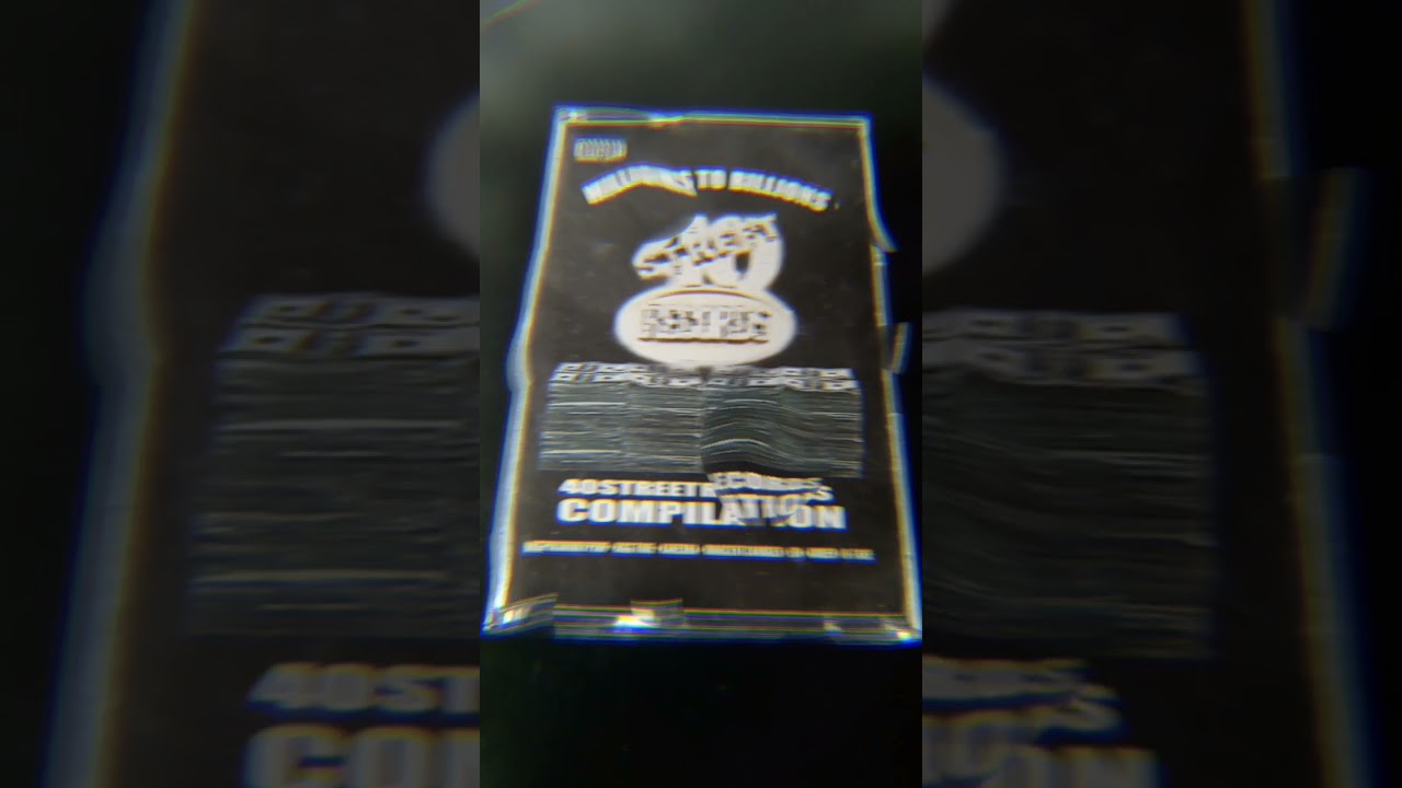Kingpin Skinny Pimp- Millions To Billions 40 Street Records 1997 Cassette Tape Compilation Memphis