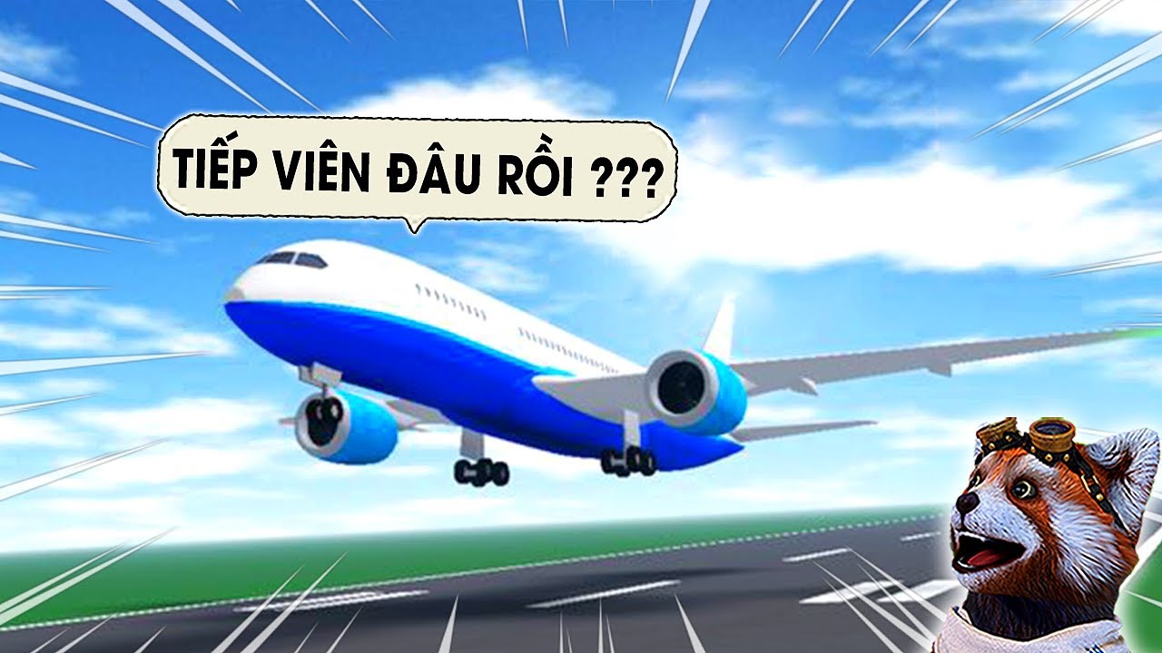 TIẾP VIÊN HÀNG KHÔNG MÁY BAY VIỆT NAM BỐ LÁO NHẤT ROBLOX