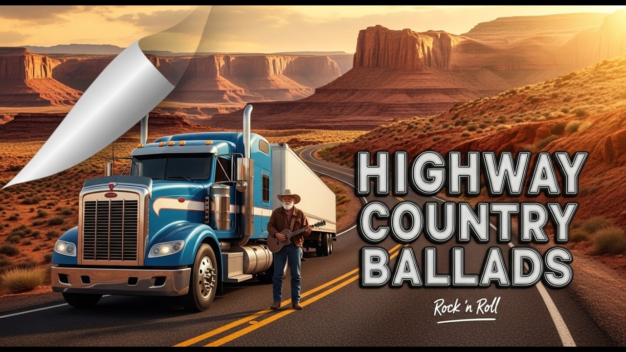 Country Truck Ballads | Best Trucker Country Music for the Open Road #TruckersMusic