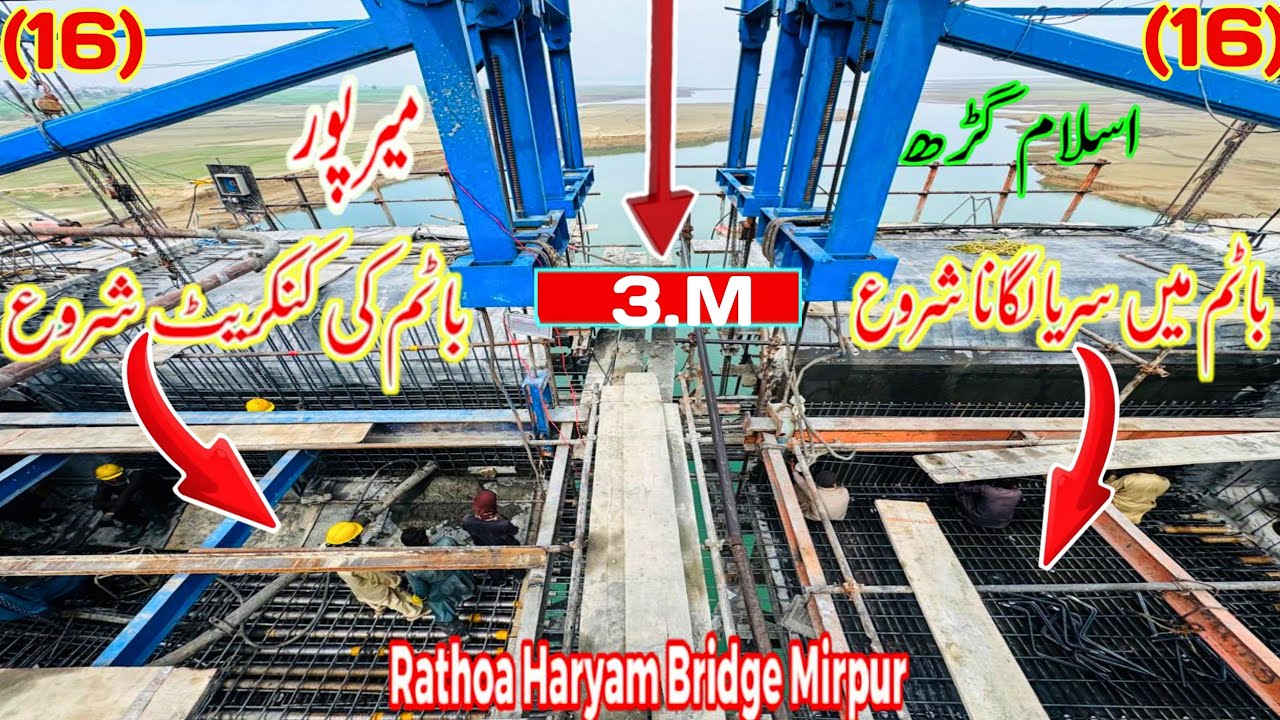 Rathoa Haryam Bridge Mirpur Azad Kashmir||میرپور اور اسلام گڑھ چند فٹ کی دوری پر||New Update 2026