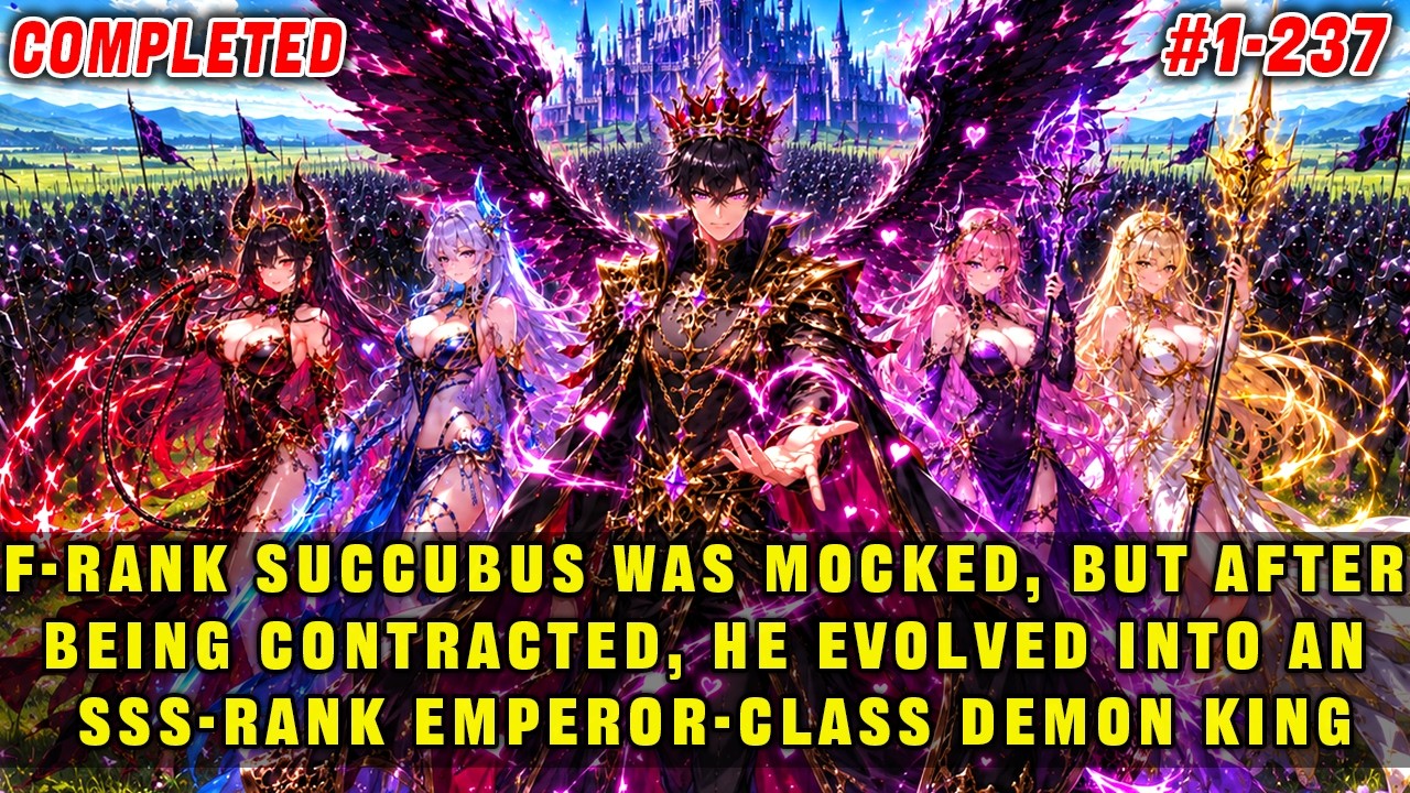 🔥F-Rank Succubus Was Ridiculed, but After Forming a Contract, He Evolved into an SSS-Rank Demon King
