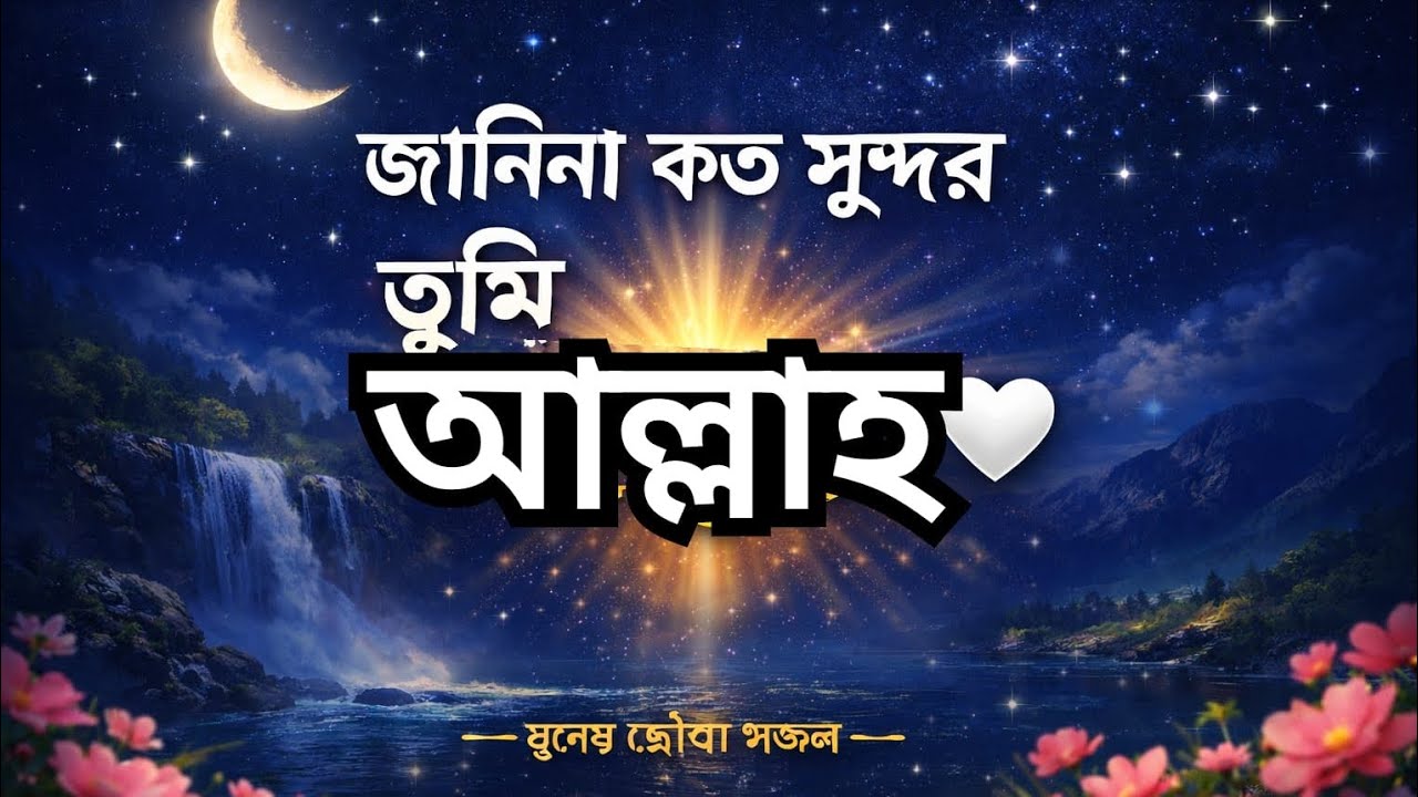 সৃষ্টির সৌন্দর্যে আল্লাহর মহিমা | হৃদয় ছোঁয়া বাংলা গজল। Bangla Islamic Ghazal #Ghazal #highlight 