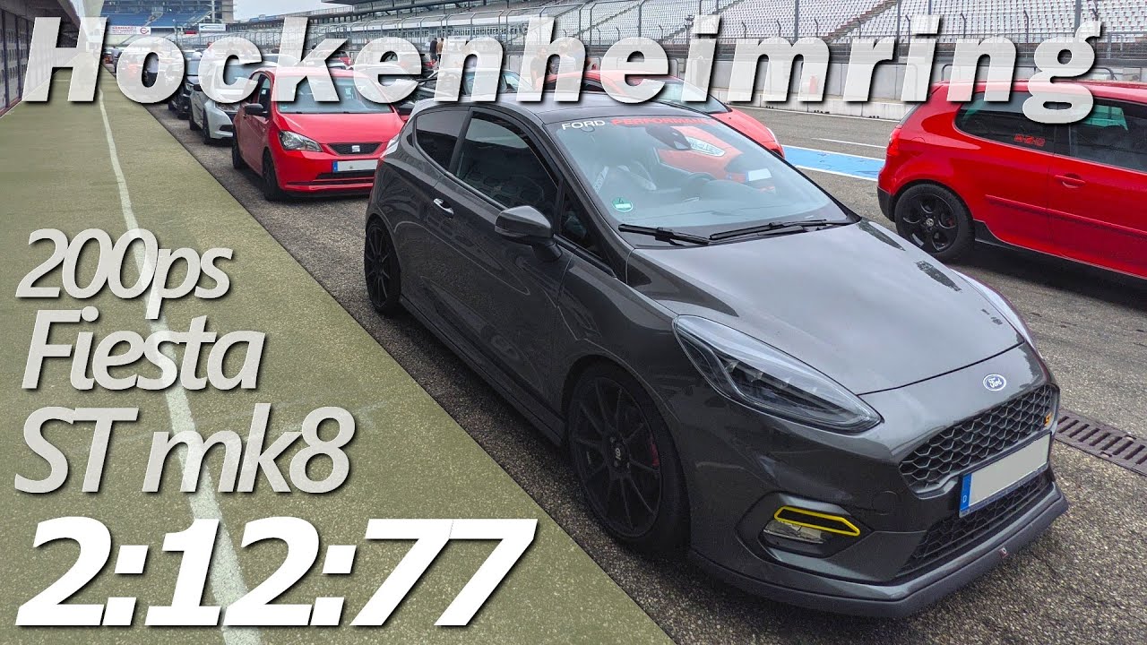 Hockenheim GP Lap | Ford Fiesta ST MK8 |  2:12:77 【17.07.21 Hockenheimring Touristenfahrten】