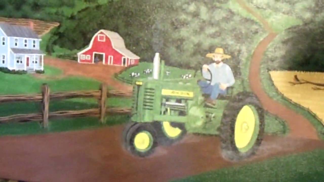 Acrylic Folk Art Paintings by Jeff Stoltz - Thanks for Taking a Look