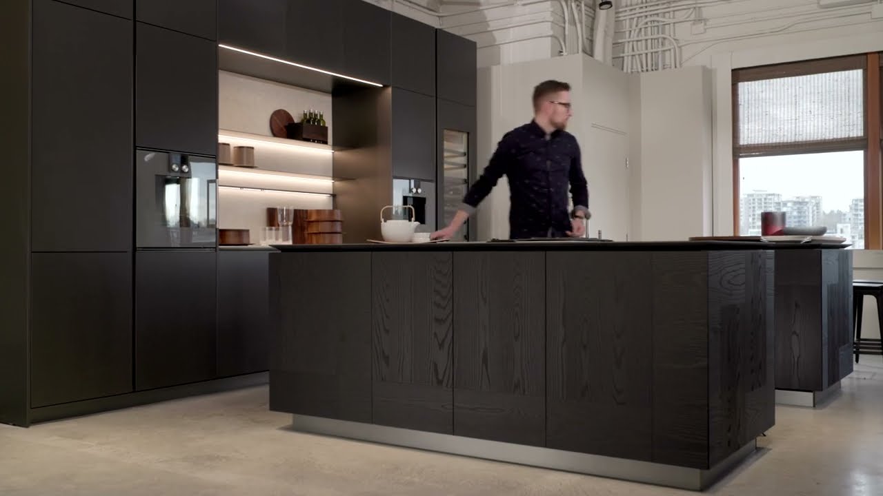Intersection Kitchen by Molteni&C at Livingspace Interiors, Vancouver.
