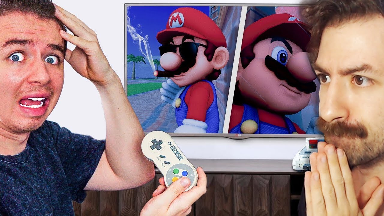 FÜLLER REAGIERT AUF SHIMTEX DAS ANSTÖSSIGSTE NINTENDO SPIEL VIDEO!