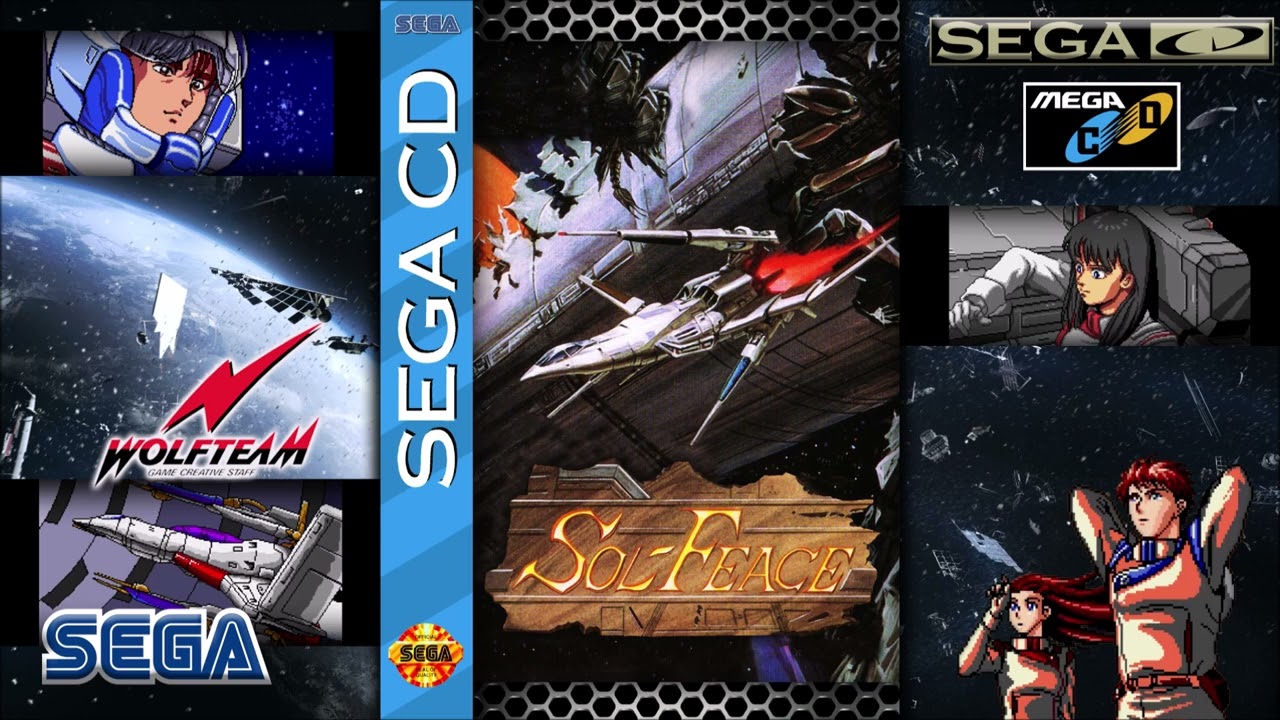Sol-Feace -05- Boss I Alternate Mix (SEGA CD)💿- OST