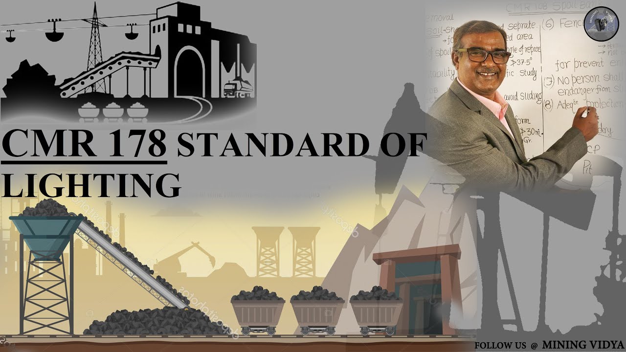 STANDARD OF LIGHTING | CMR 178 | COAL MINING | R P PANDEY |