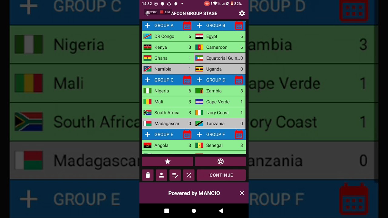 AFCON 2027 Simulation🇰🇪🇹🇿🇺🇬