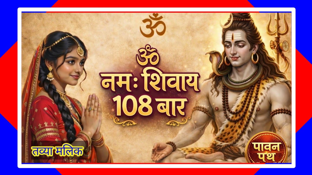  ॐ नमः शिवाय मंत्र 108 बार | Powerful Shiv Mantra | Mahadev Mantra | तव्या मलिक | पावन पथ