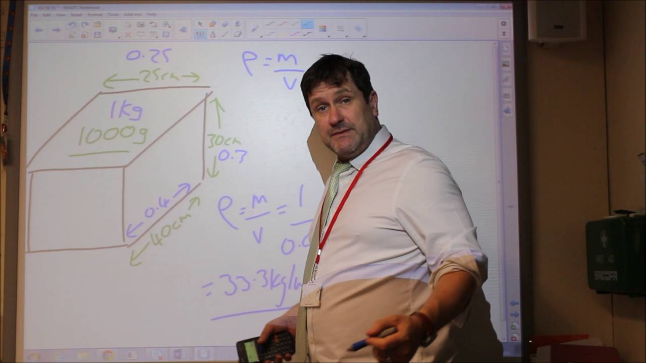 IGCSE Physics Section E - Solids, liquids & gases: Density