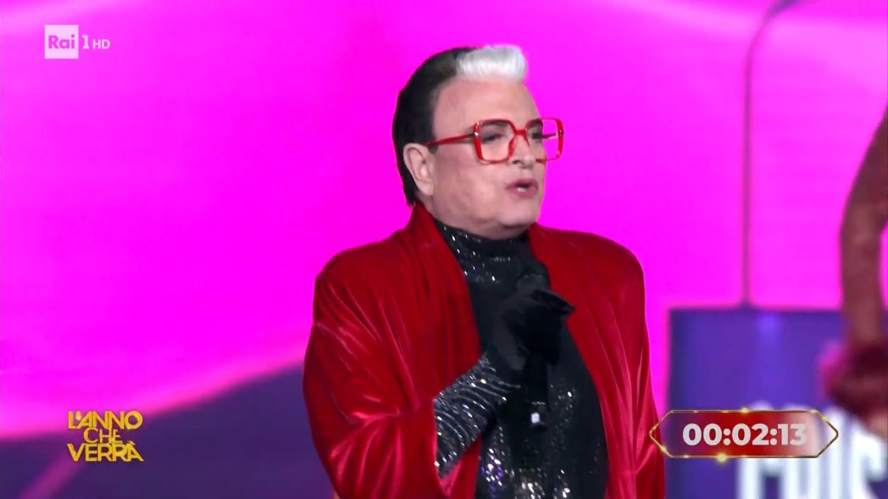 Cristiano Malgioglio, Rosanna Fratello concerto Capodanno ''L'anno che verrà'' a Catanzaro 31-12-25