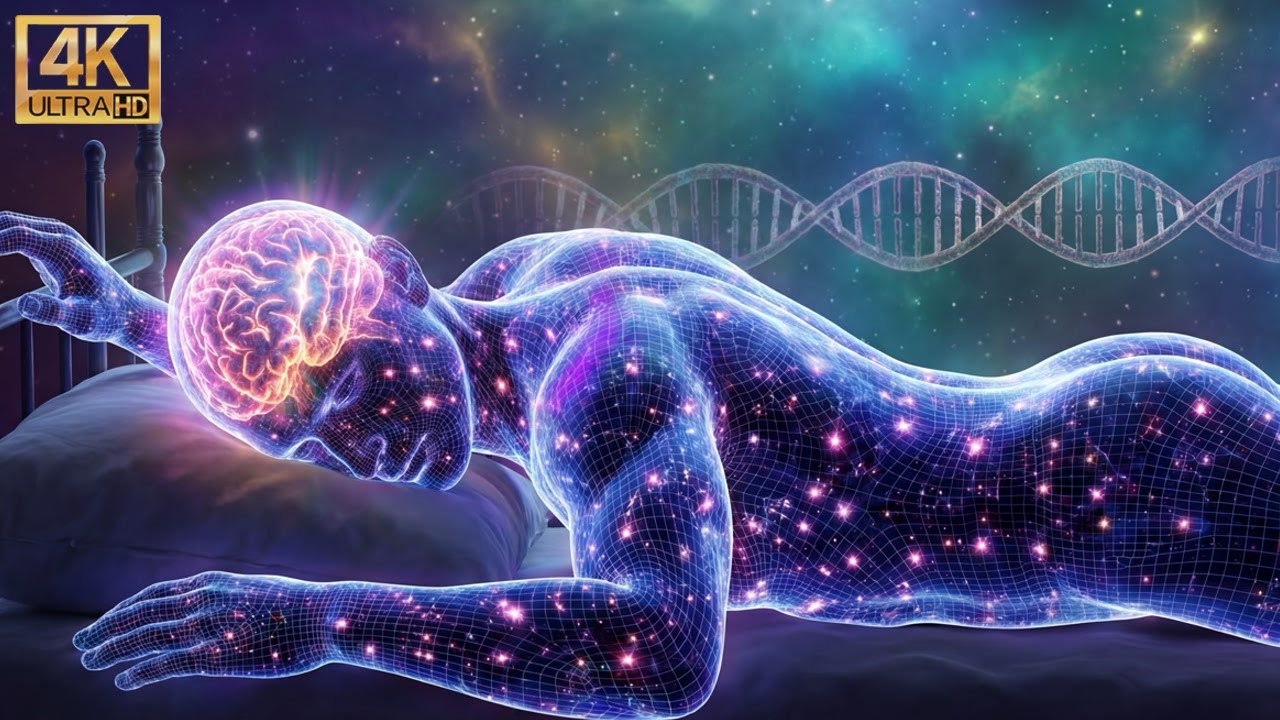432Hz + 528Hz + 741Hz + 1111Hz |The DEEPEST Healing Sleep:Whole Body Regeneration, RelieveStress #95