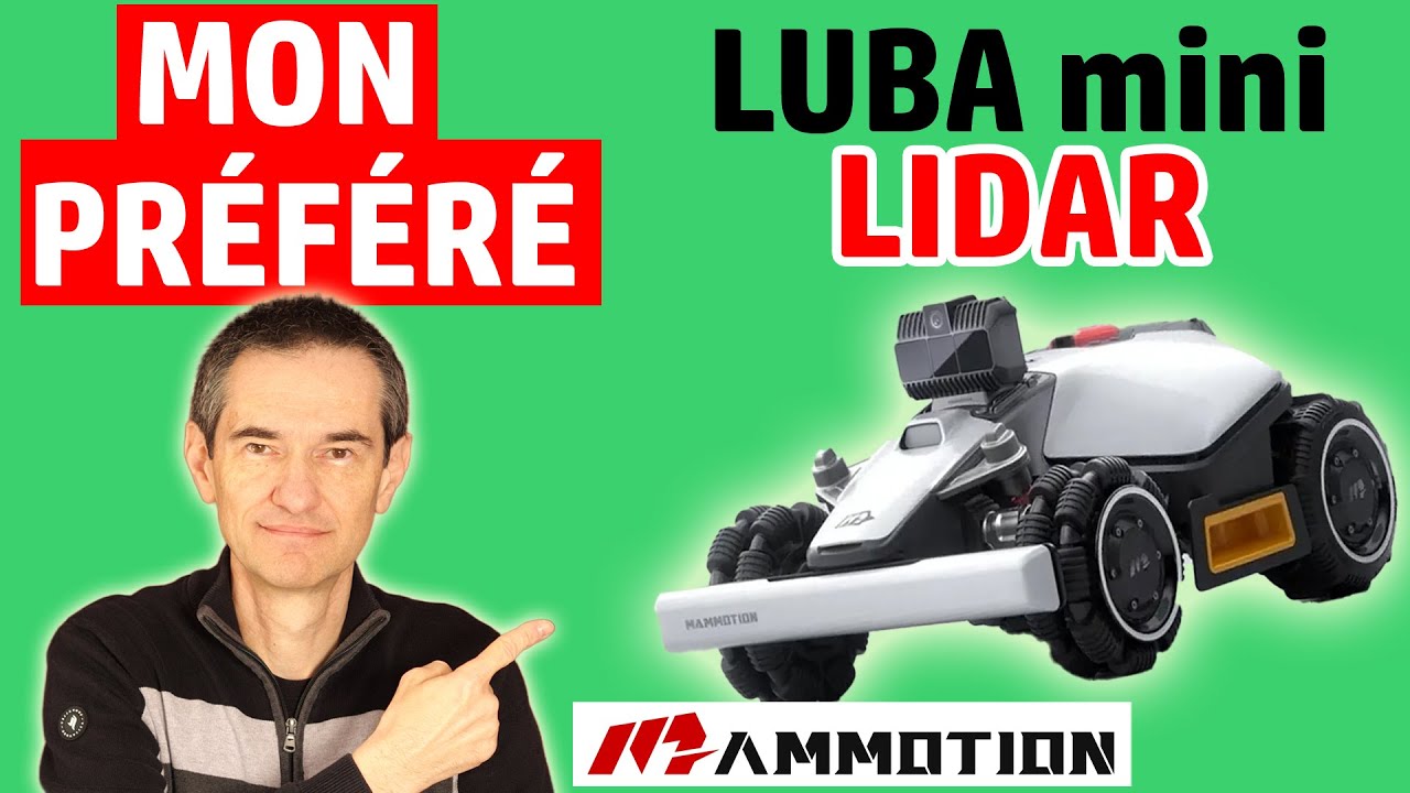 ✅ LE MEILLEUR robot tondeuse (pour moi) ✅ TEST Mammotion LUBA Mini AWD LIDAR