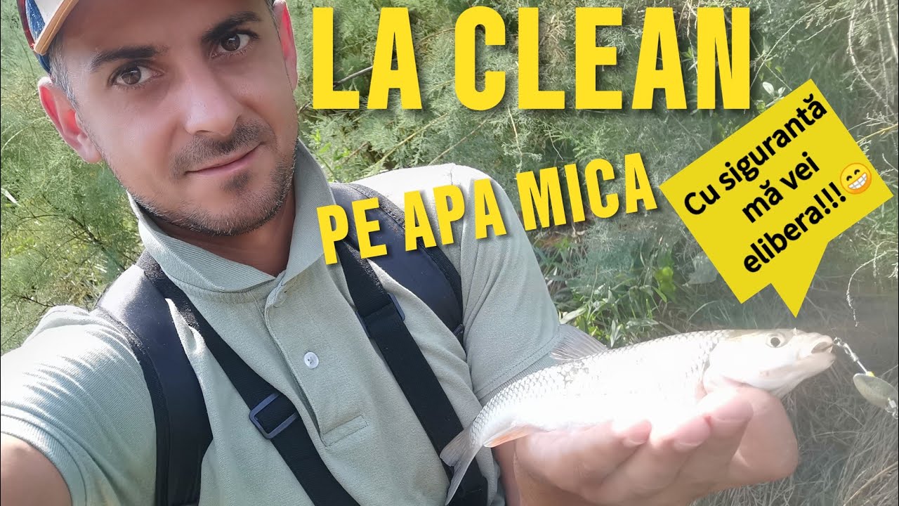 Am pescuit clean - Am explorat si pescuit la clean un rau nou