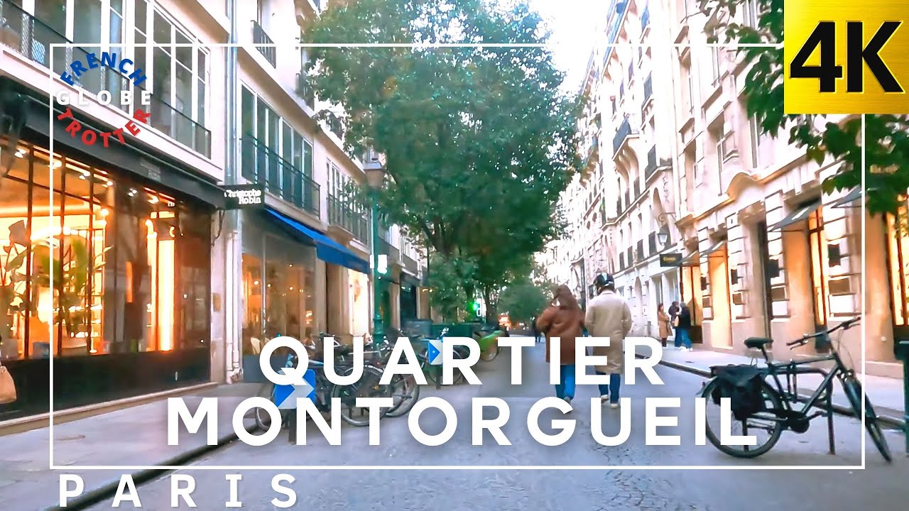 PARIS 2023 Walk-Around Tour🇫🇷 Quartier Montorgueil— Passage du Grand Cerf— Etienne Marcel 4K