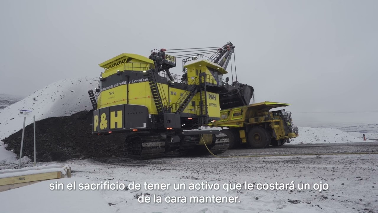 Teck Fording River achieves productivity and availability gains with the 4800XPC (Spanish subtitles)