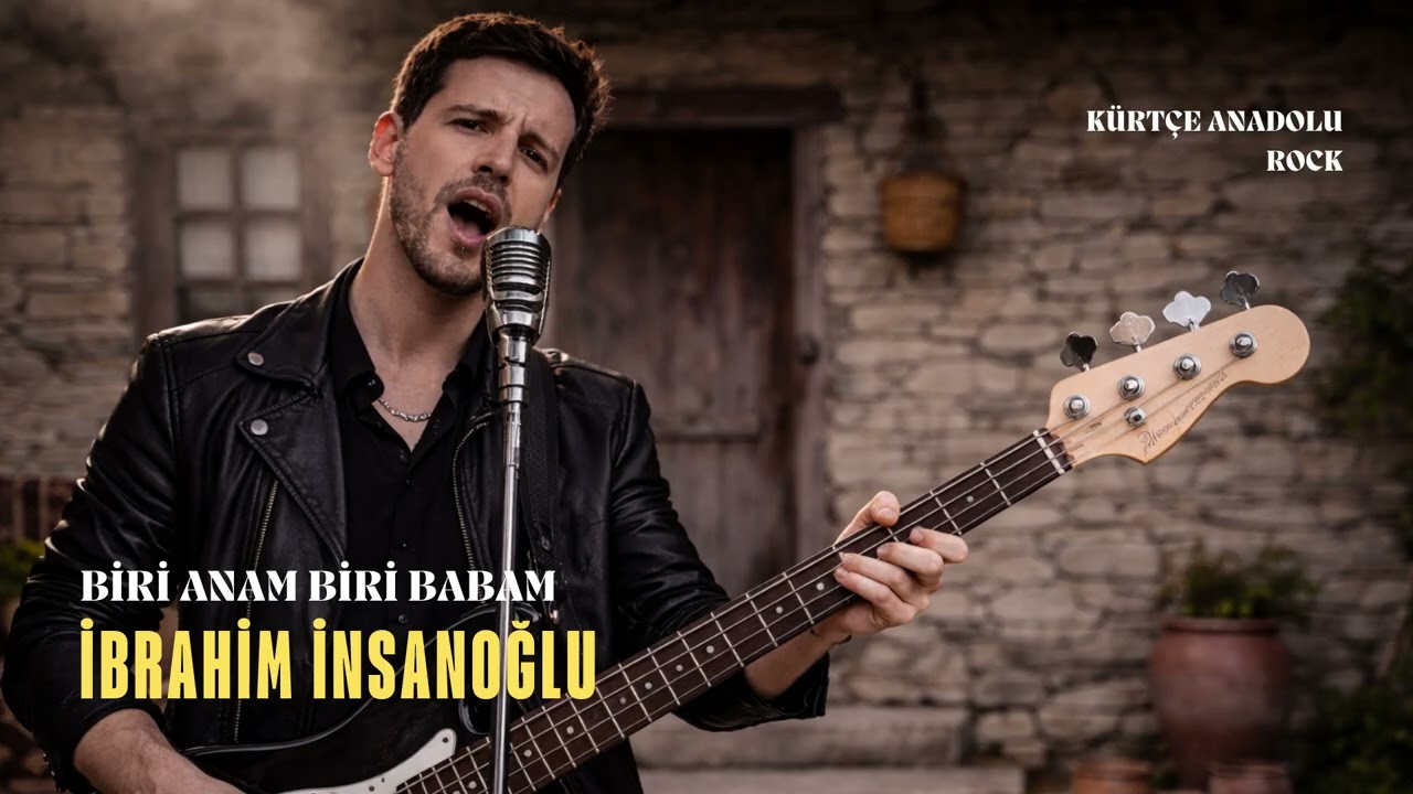 İbrahim İnsanoğlu - Biri Anam Biri Babam (Kürtçe Anadolu Rock)