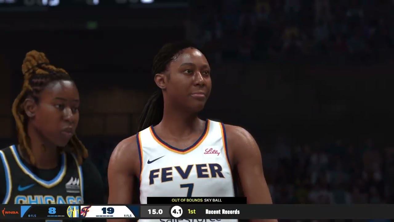 Game 5 2025 WNBA season: Sky @ Fever May 17, 2025