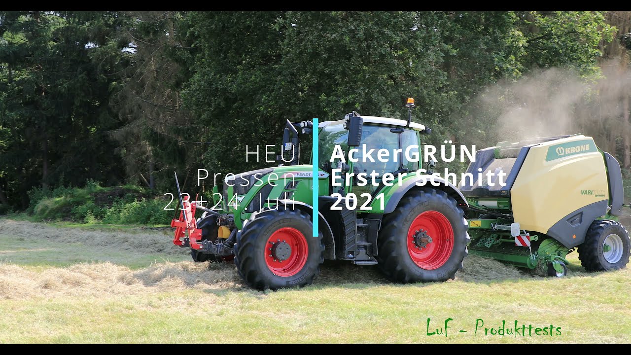Krone Presse VariPack V165XC Plus -  Heu pressen Kurztest