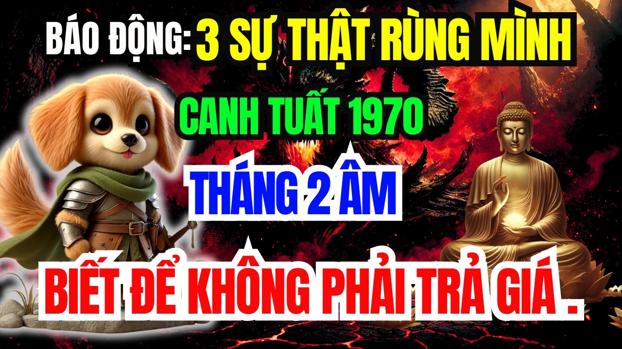Chấn Động Đáng Sợ: Canh Tuất 1970 Sau 57 Tuổi Trả Nợ Âm 99% Dính Vận Xấu, Biết Muộn Hối Tiếc Cả Đời
