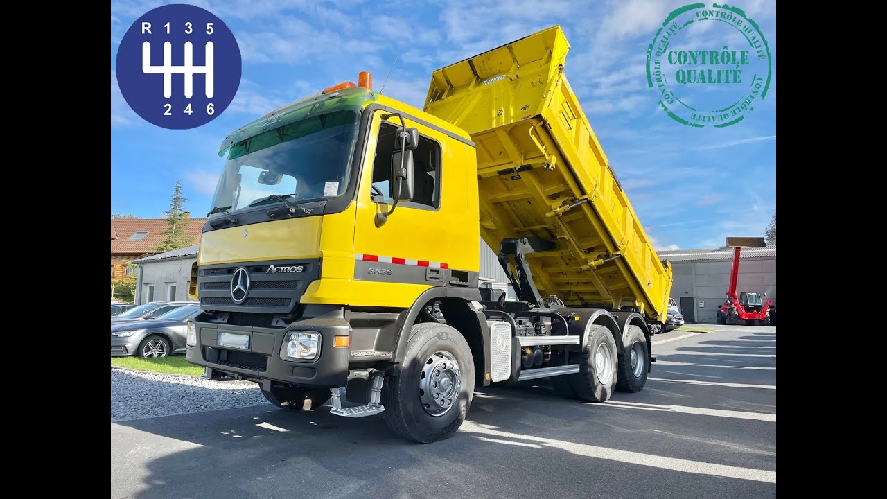 SODEXIM : Camion 6x4 Mercedes Actros 3336 (VS 2622)