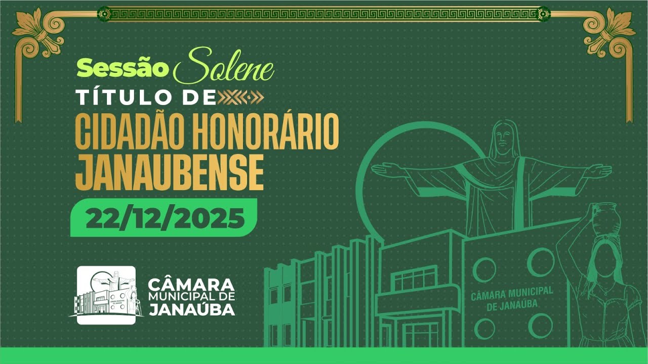 Câmara de Janaúba-MG/Sessão Solene 