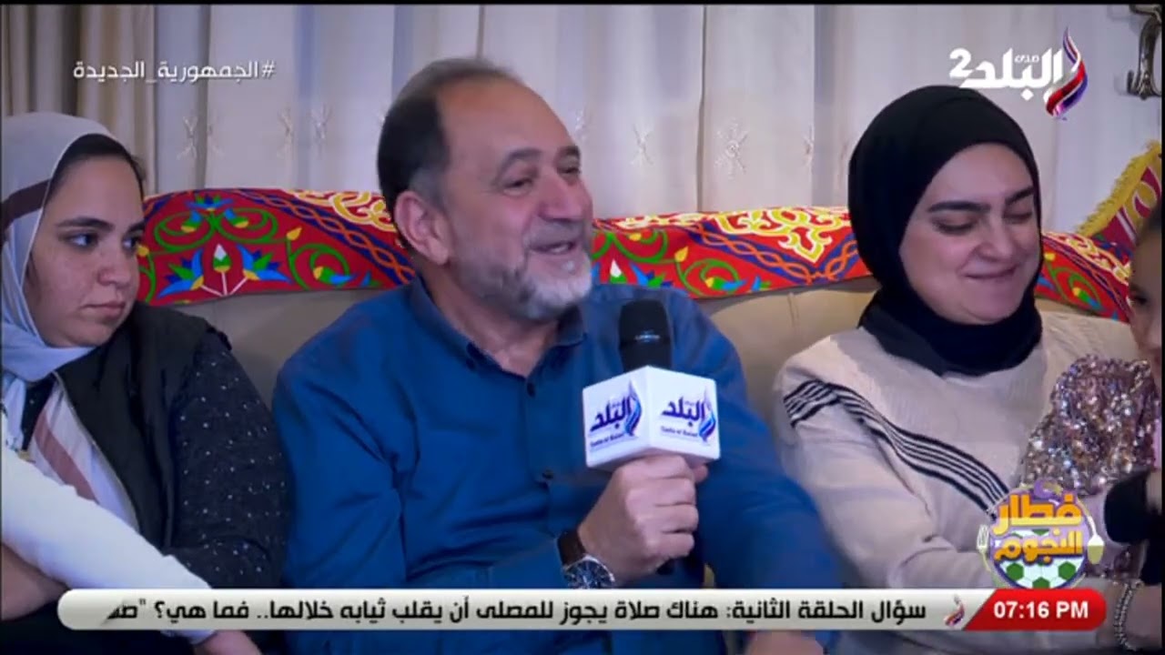 ك/ حمادة المصري الحياة الرياضية بتبقى صعبة جدًا في الصيام لكن أجواء رمضان بتبقى سعيدة جدًا
