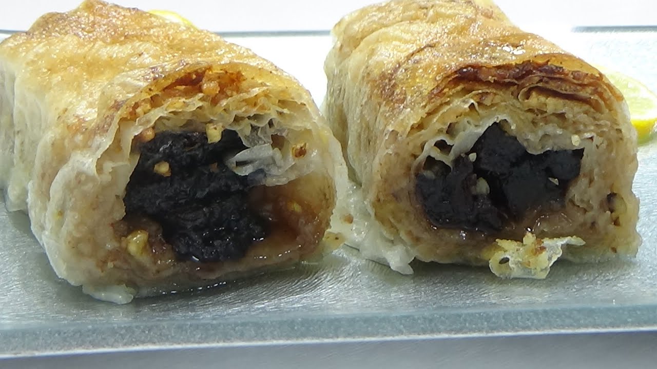 POSNO SAVRŠENSTVO🔝Recept!!Baklava/Rolnice sa suvim šljivama,orasima i keksom!Ukusno do bola😋💯