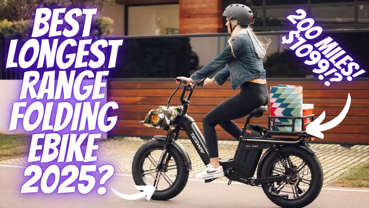 5 Best Longest Range Folding E-bikes 2025