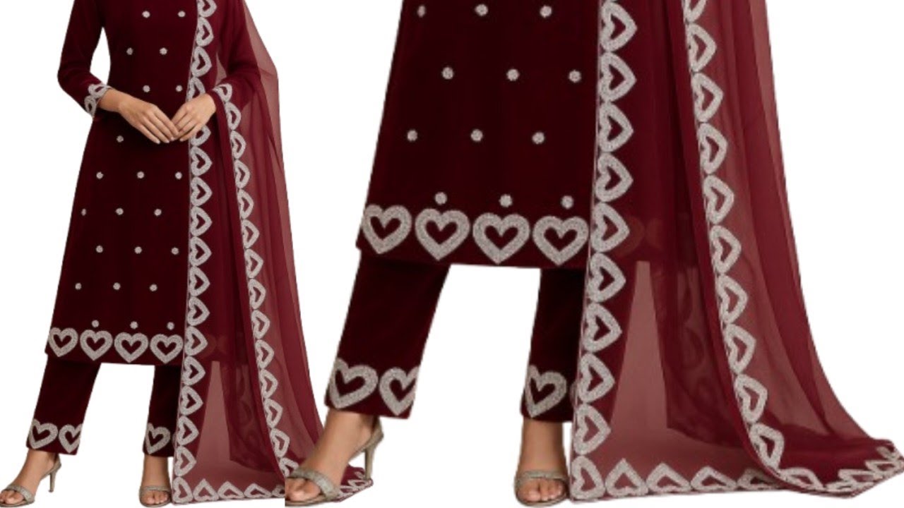 New Trouser design Cutting and Stitching✂️ 2025 🔥Cutwork Kurti Trouser designs With Designer Dupatta