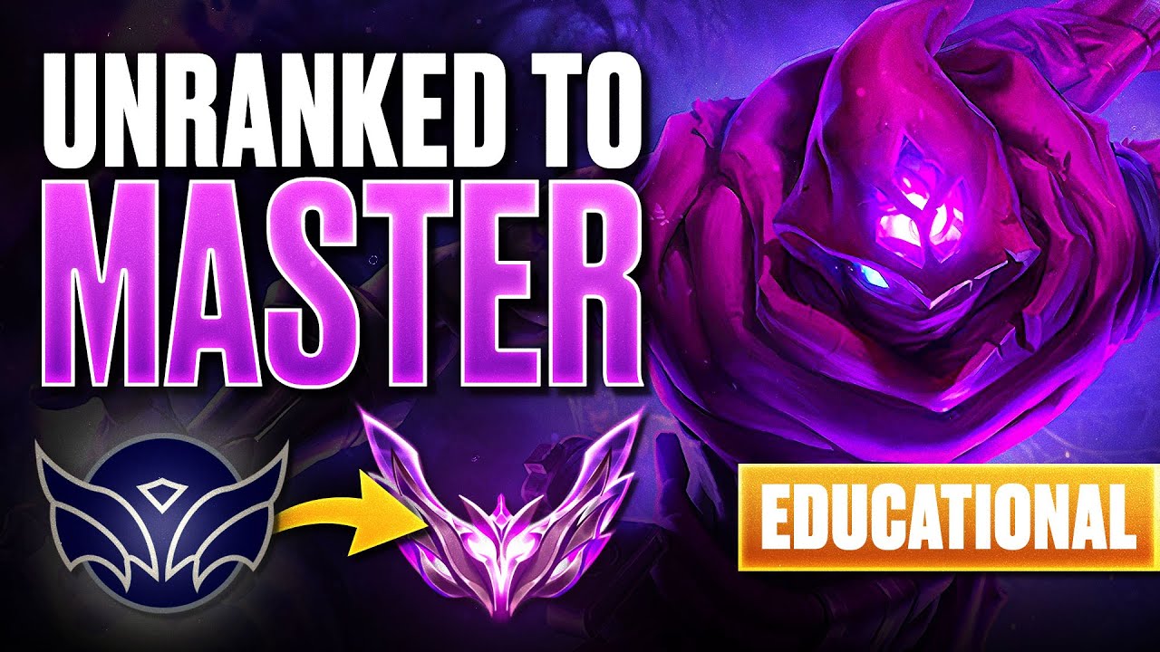 EDUCATIONAL Unranked to Masters on MALZAHAR | How to Play Malzahar Guide