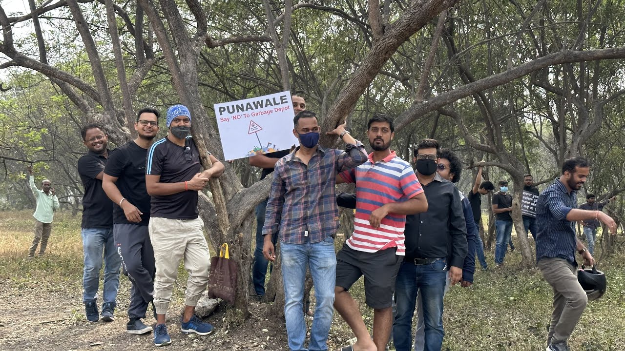 Rally in LR against Punawale Kachra Depot #savepunawale #bikerally #kachradepotpunawale