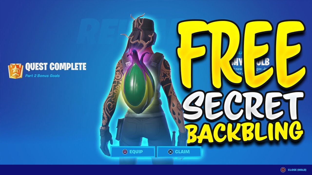 How To Get The SECRET Bushranger Backbling For FREE! (Bushy's Bulb Backbling)