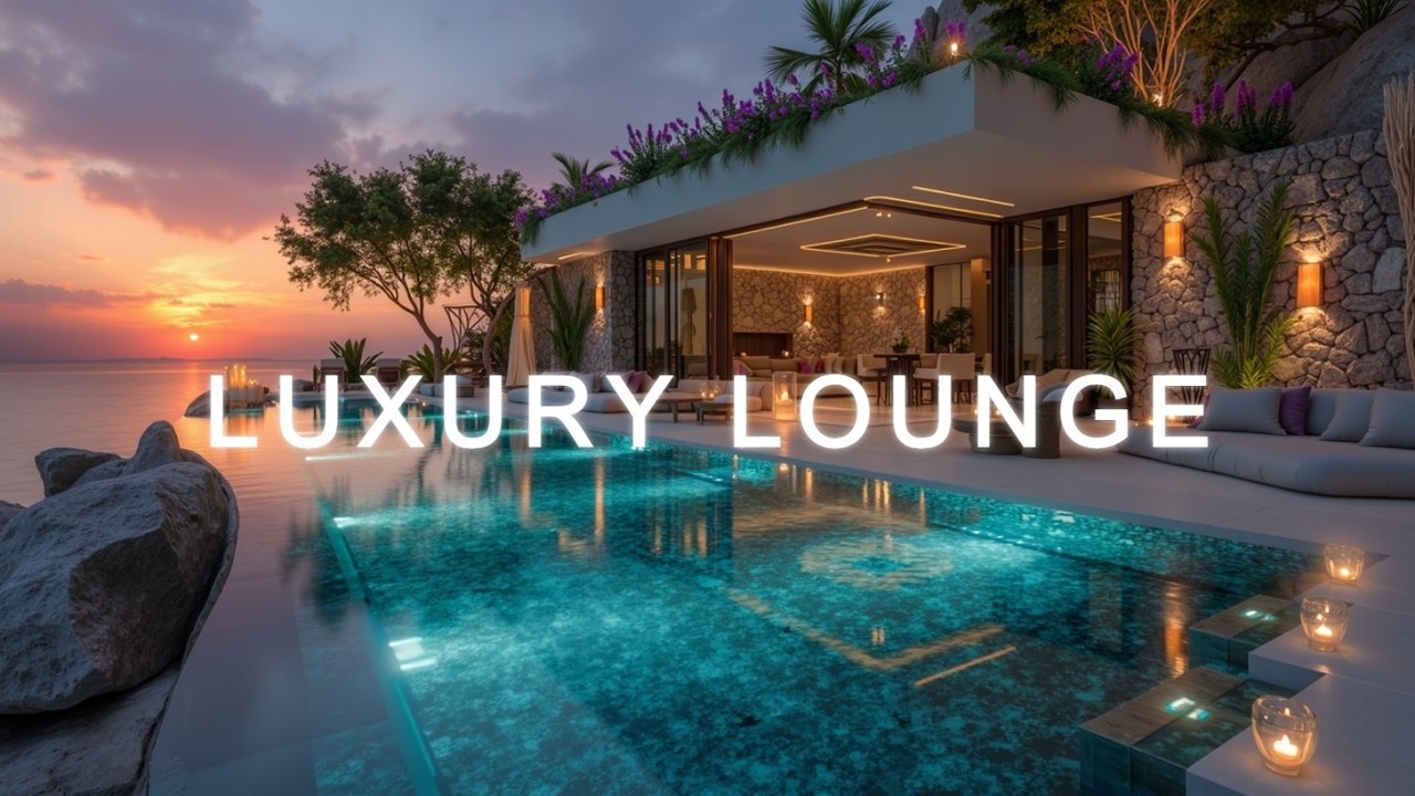 Stylish Deep House Lounge Playlist for Cocktails and Chill & Premium Sunset Bar Melodies