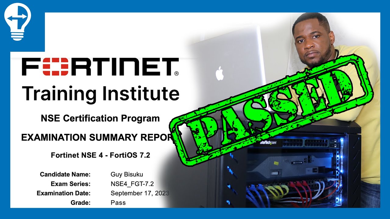 Мой опыт сдачи онлайн-экзамена Fortinet NSE4 | Советы и план обучения | Вопросы и ответы