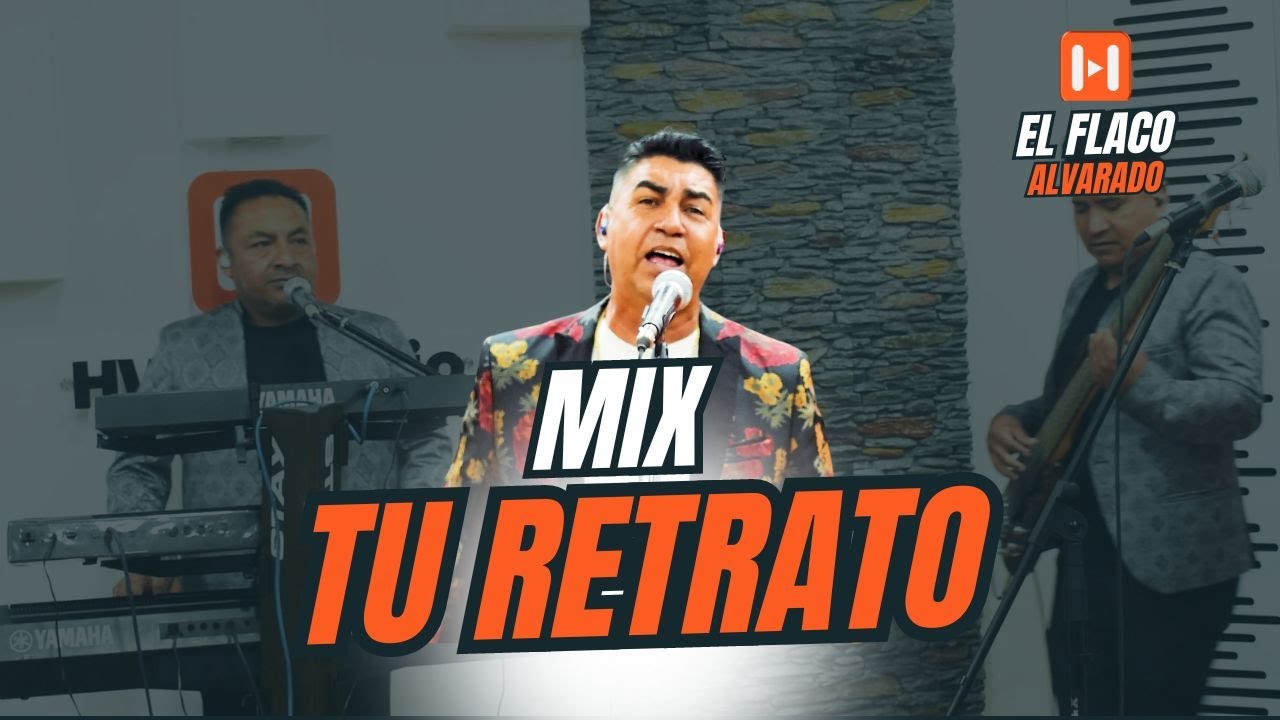 El FLACO ALVARADO 2024 - Tu Retrato - Mi Cholita - La Carta Final  - El Divorcio -  En HVP Estudio