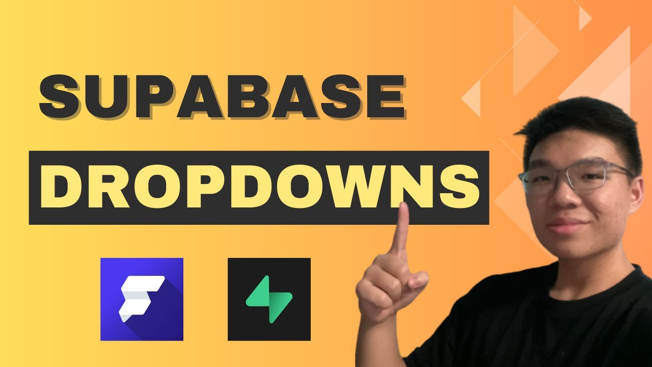 Самый простой способ создания динамических раскрывающихся списков в Flutterflow с помощью Supabase