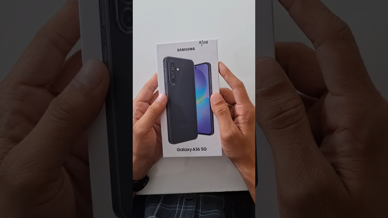 ​🤯 First Look! Samsung Galaxy A36 5G Unboxing! See the new design, display, and camera! 🔥 