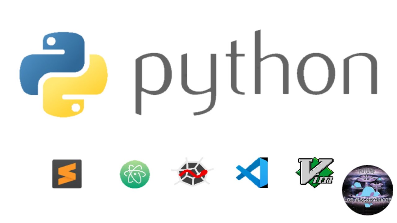 Introducción a Python 3. ¿Qué editor usar?.