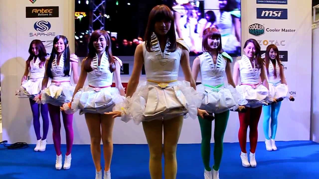 20121215ウェザーガールズ(Weather Girls)明日の天気予報 in AKIBA-PC-DIY EXPO