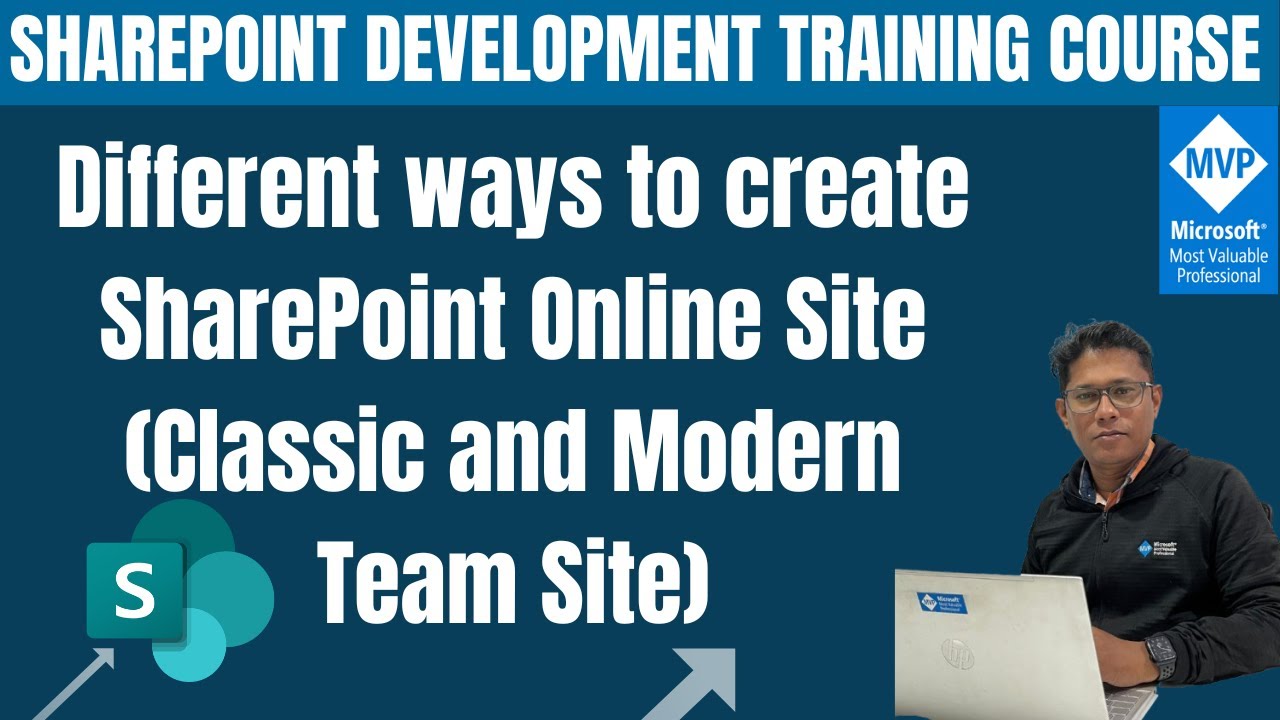 Different Ways to Create SharePoint Online Site Classic and Modern Team Site | Microsoft 365