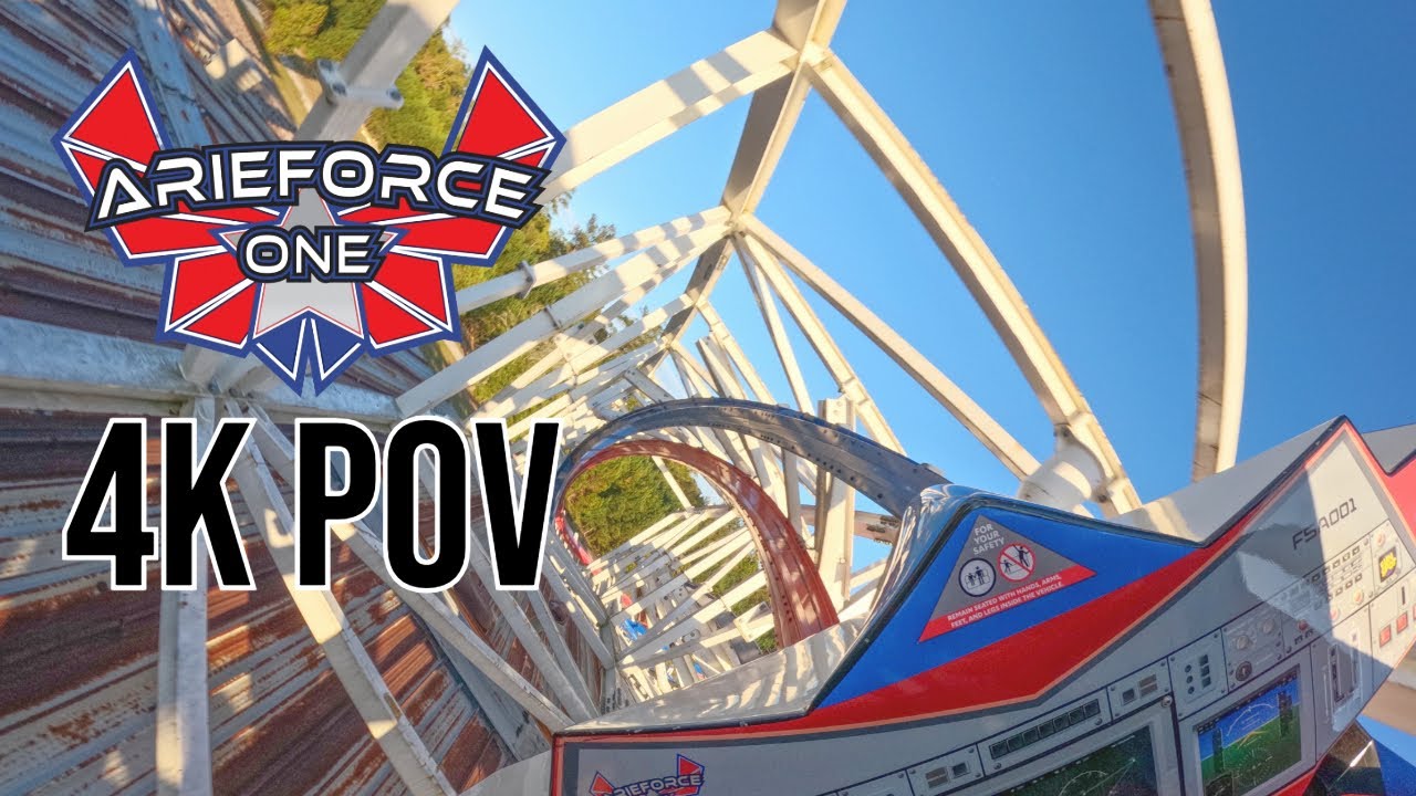 Best Coaster In Georgia! Arie Force One POV (2025)