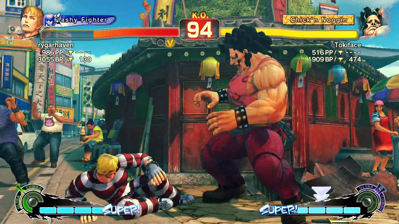 Ultra Street Fighter IV battle: Cody vs Hugo
