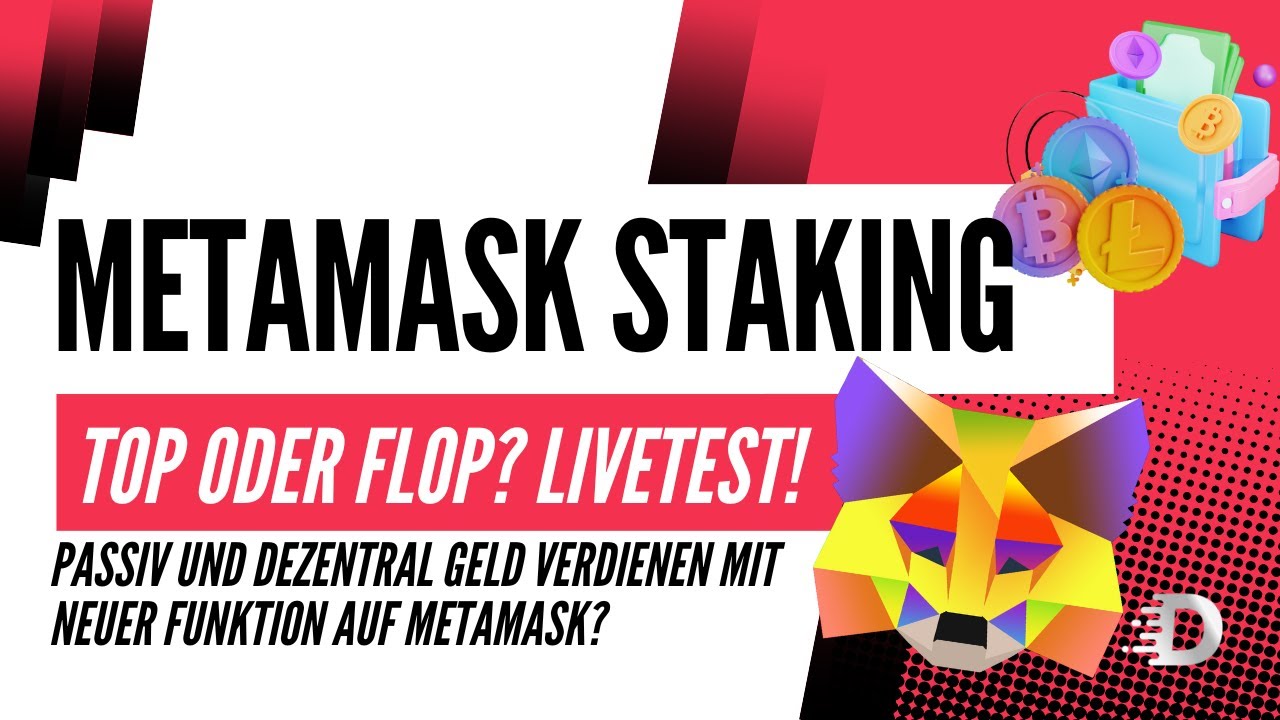 Metamask Staking 🦊 Livetest! Ist die neue Funktion auf der Wallet wirklich gut?  😱 Ich teste es!
