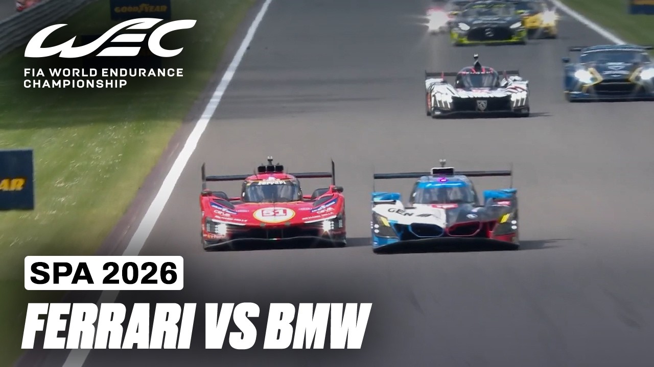 Ferrari and BMW GO Wheel-to-Wheel at Spa | TotalEnergies 6 Hours of Spa 2026 | FIA WEC