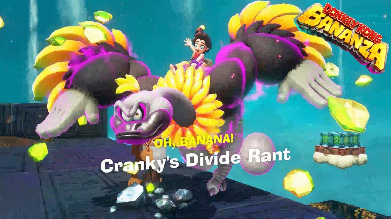 Finding all the bananas in THE DIVIND DONKEY KONG BANANZA!!!