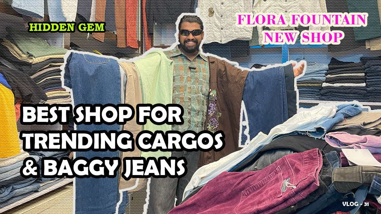 CHEAPEST PRICE CARGOES & BAGGY JEANS HIDDEN GEM In Mumbai starting at 250/- Only l Jabardast Vlogss
