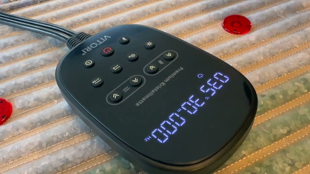 Anleitungsvideo NEUER CONTROLLER - Infrarottiefenwärme - VITORI® Kristallmatte