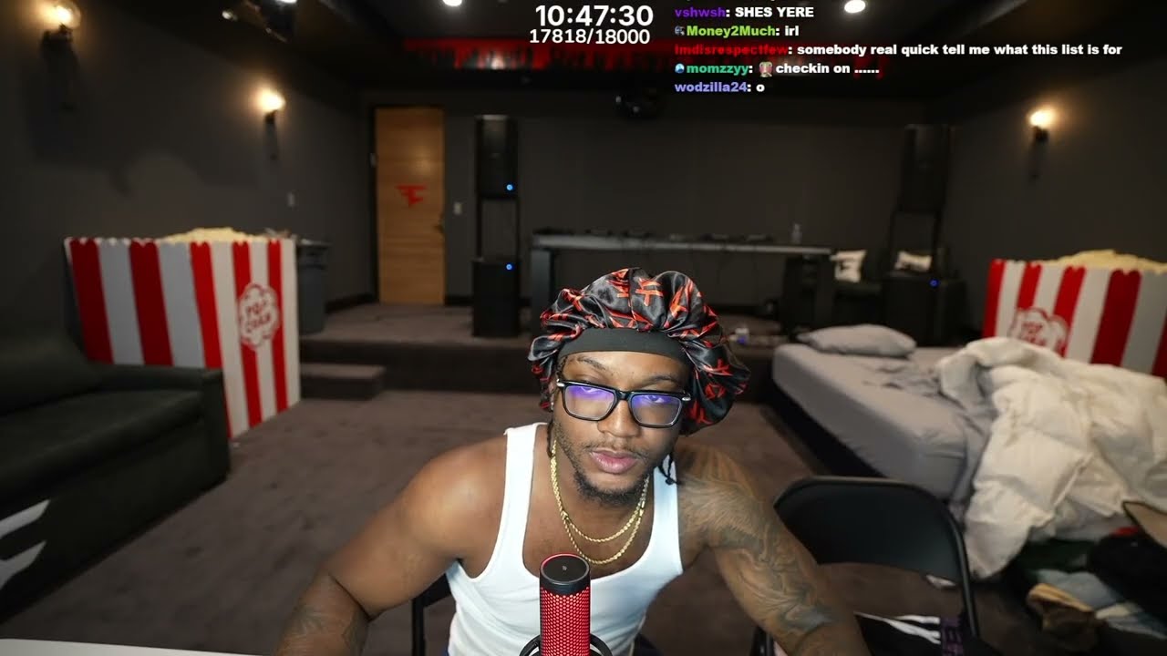 Oct 9 2025 (1) - DAY 2 AT THE FAZE SUBATHON, BUYING STUFF FOR MY ROOM.... PULL UP!! (yourrage VOD)